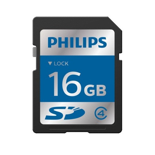 Carte mémoire SDHC Philips ACC9016