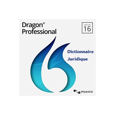 Dragon Professional 16 avec Dictionnaire Juridique (Dragon legal)