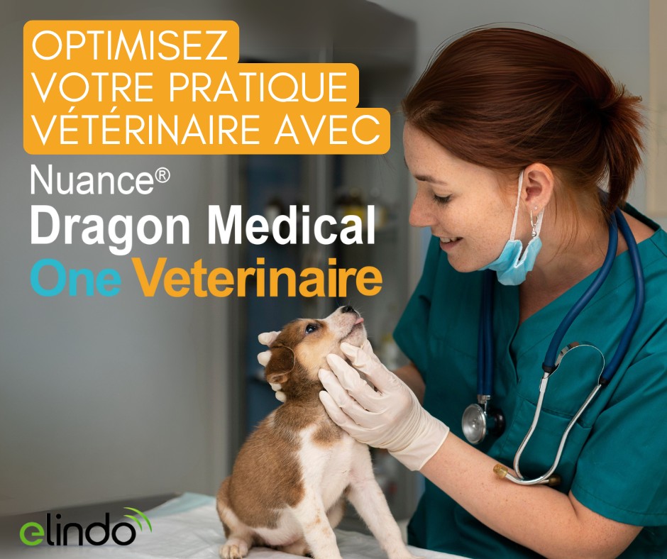 Optimisez votre pratique vétérinaire avec Dragon Medical One Vétérinaire et l'accompagnement d’Elindo