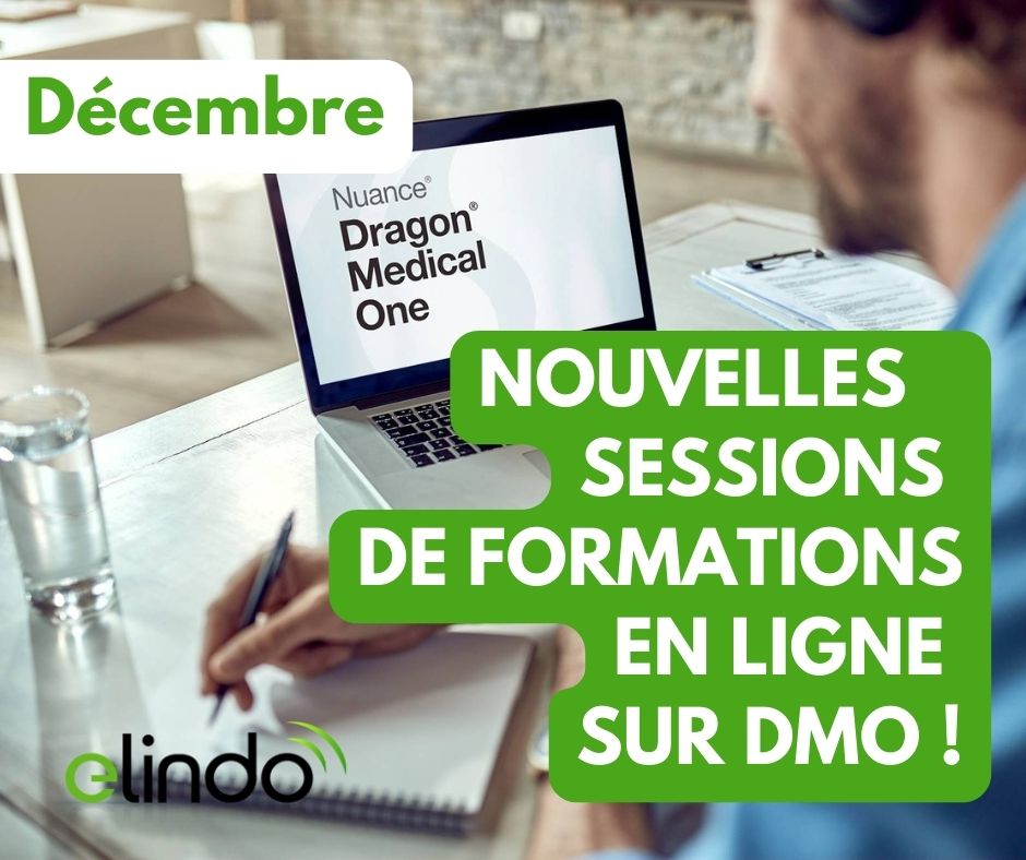 Nouvelles sessions de formation sur Dragon Medical One